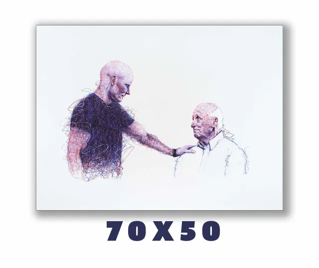 Øyeblikket II - 70x50